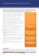 Benefits and Advantages of Using 'The Cloud' for Engineering Development