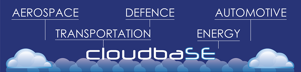 cloudBase applications: Aerospace, Transportation, Defence, Energy, and Automotive