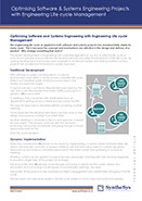 Optimising Software and Systems Engineering with Engineering Lifecycle Management